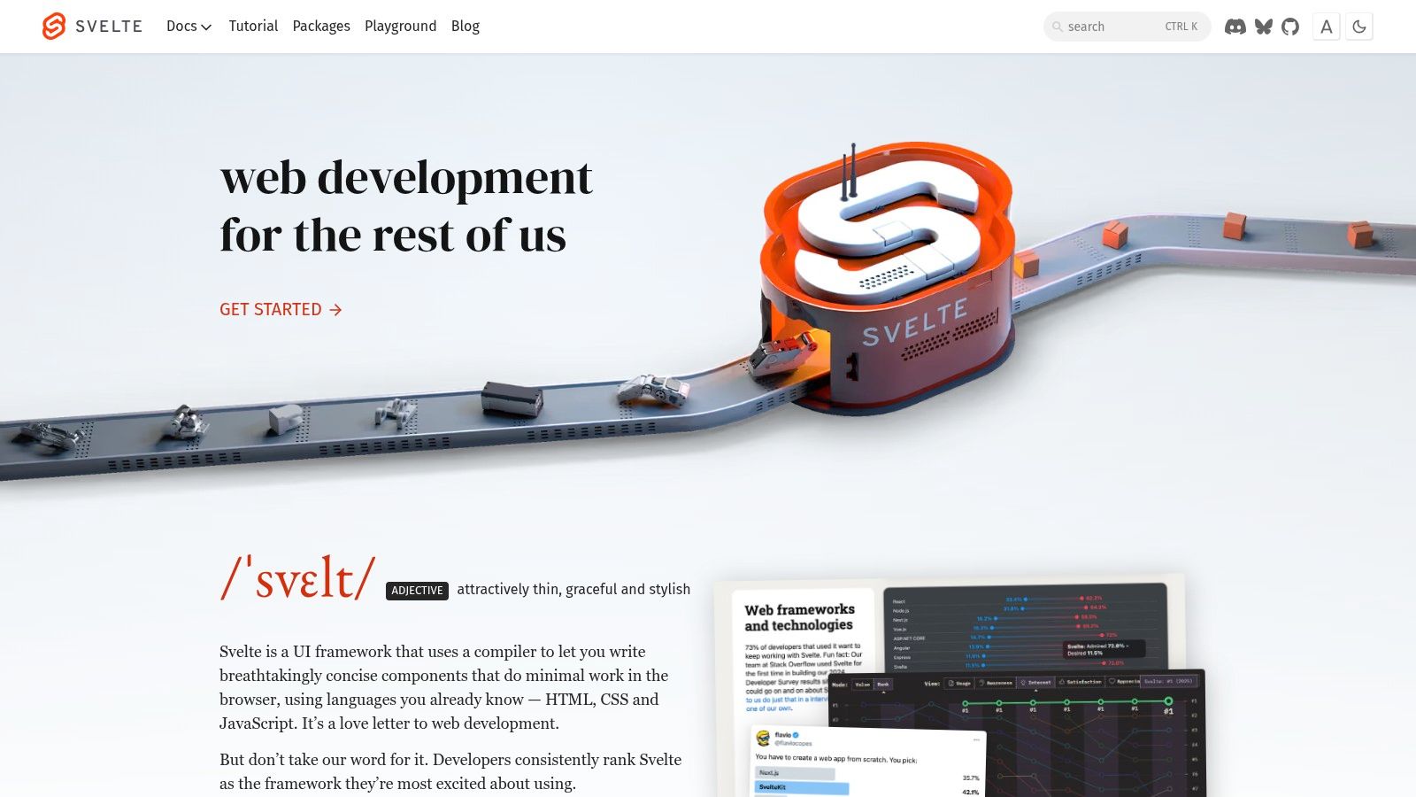 Svelte + SvelteKit