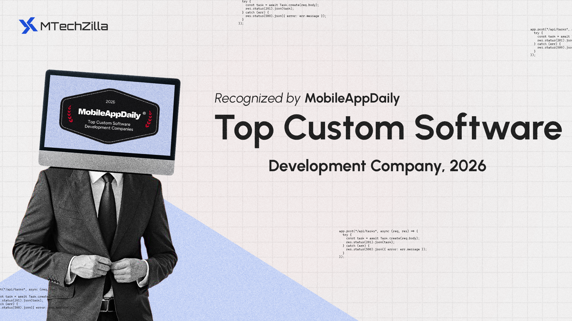 MobileAppDaily Recognizes MTechZilla Among Top Custom Software Development Companies in 2026